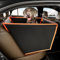 Pecute Siege Auto pour Chien(70X50x55cm),Panier Voiture Chien avec Fenêtre de Visualisation, Protection Voiture pour Chien de Petite et Moyenne Taille,avec 4 Bandes de Fermeture