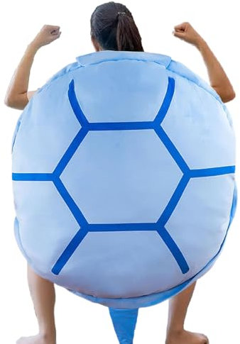 HUNYA Turtle Pillow Wearable, Turtle Shell Pillow, Wearable Turtle Shell Pillow Adult Kid, Funny Cosplay Plush Cushion(80cm/31.5 Inches)