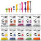 Plastic Castle Graduated Golf Tees - BUY 2 OR MORE AND SAVE 10% (Silver 70mm (2 3/4))