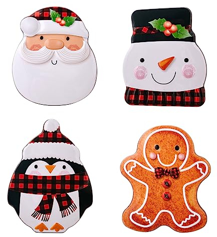 Juego de 4 cajas de dulces multiusos para organizar suministros para el hogar para niños, niñas, festivales, fiestas, Navidad, caja de almacenamiento