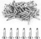 140 Pcs Vis Autoforeuse Metal M4,8 x 16 mm - Autotaraudeuses à Tete Fraisee, à Tôle Autoperceuses, à Tête Plate Métal, Autoforante à Tête Cruciforme, Autopercante en Acier Inox