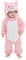 Grenouillères Bébé Hiver Combinaison Pyjama Bébé, Flanelle Animaux Stitch Licorne Dinosaure Combi Pilote Bébé Surpyjama à Capuche, Cute Enfant Garçon Fille Déguisement One Piece Chat 70(0-6 Mois)