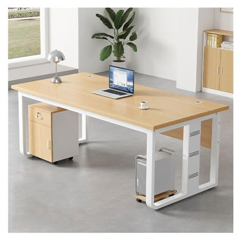 XXAD553TY Pc Tisch Desktop Einfache Moderne Büro Schreibtisch und Stuhl Kombination Büro Chef Tisch Personal Sitz Personal Schreibtisch(180x80x74CM)
