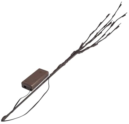 Sharplace 20 LEDs Zweig Lampe Künstlicher Baum mit Licht Romantische Party Dekor Dekorative Lichter für Innen Hochzeit Wohnung Dekoration, blaues Licht