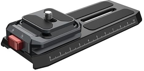IFOOTAGE Seastars Quick Release Q38-RS, Quick Release Plate, Arca Quick Release System for Handheld Gimbal Rings, Camera Quick Release Plate Adapter for DJl RS4 Pro, RS4, RS3 Pro, RS3, RS2 and Rsc2