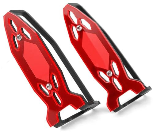 VQLDPX Verbessertes Motorrad-Blinker-Abdeckungsschutz Für Vorne Und Hinten Für R 1200 GS LC ADV F 750 850 310 GS ADV G 310 R Schutzgitter-Lampenabdeckung Teil(Rot)