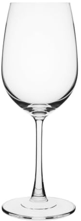 Olympia Serena Wine Glasses 425ml, Glasswasher Safe (Pack of 6) | Fine-cut rim improves tasting experience while the clear glass enhances presentation, offering a generous 435ml capacity.