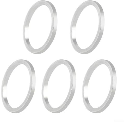 Aluminium-Fahrrad-Kettenblatt-Abstandshalter Unterlegscheiben für Kurbelgarnitur, erhältlich in 1 mm oder 2 mm Dicke (1 mm)