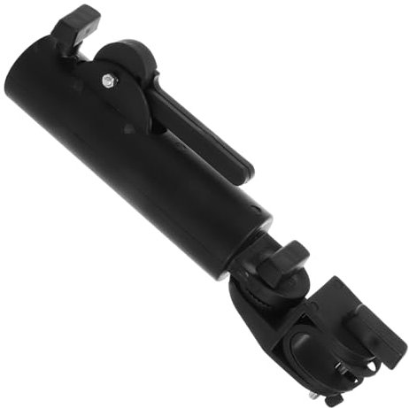 ibasenice Adjustable Golf Umbrella Holder Clip for Trolley Durable Umbrella Stand Attachment for Golf Carts Lightweight and Portable Umbrella Clamp for Stable Use Golf Courses