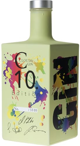 Humbel Brennerei Clouds Gin Distillers Cut Limited Edition Nr. 10 Gin trocken BIO Schweiz inkl. FeinWert E-Book (1 x 0.70 l)