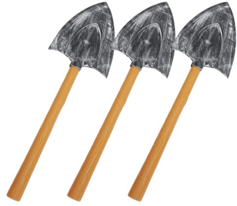 3 Pièces Pelle en Mousse Naine Accessoire de Déguisement Compact et Portable pour Décorations Halloween et Performances sur Scène de Pelle Polyvalent