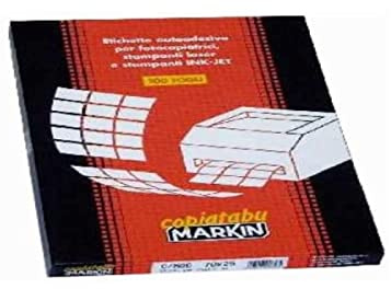 Fjodorowitsch Markin 210 C509 Etiketten weiß