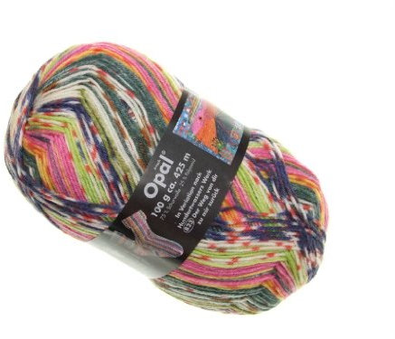 OPAL Sockenwolle Hundertwasser II - Der Weg von dir zu mir zurück
