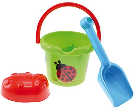 Gowi 558-31 Sand Set Käfer, 4teilig, Sandkästen und Sandspielzeug