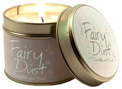 Lily Flame Scented Candle in a Presentation Tin - Fairy Dust