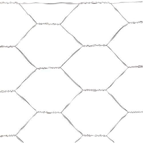Saturnia 1170975 Enrejado Triple Torsion 31/80 cm, Rollo 50 m, Uso domestico, Metalizado, 82x13x13 cm
