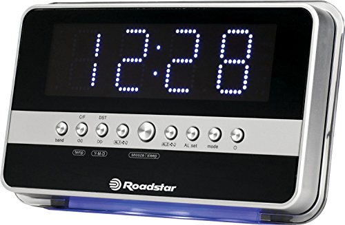 Roadstar CLR2619 Uhrenradio mit Dual-Alarm