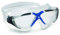 Aquasphere Vista Maschera/Occhialini Da Nuoto Bianco e Blu, Lente Trasparente