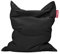 Fatboy Original Stonewashed Schwarz Sitzsack | Klassischer Indoor Beanbag aus Baumwolle, Sitzkissen | 180 x 140 cm
