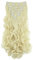 CAISHA XXL 8 Teiliges Set 45cm Langhaarige CLIP IN EXTENSIONS Synthetik Haarverlängerung Haarteil Voluminös Gelockt Hellblond CES8-1