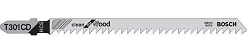 Bosch - T301CD Jigsaw Blade 1 x Pack of 5 Wood