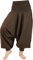 GURU SHOP Aladinhose,Yogahose, Pluderhose, Pumphose, Damen, Braun, Baumwolle, Size:40
