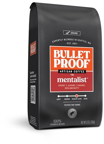 Bulletproof Mentalist Ground Coffee, 12 OZ