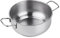 SAN IGNACIO Topf 24 cm Niedriger Kochtopf ohne Deckel, Metall, grau