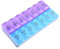 Heavy Duty 7 Day Pill Box Vitamin Medicine Tablet Dispenser Organiser Weekly Storage Case for PM AM (Pill Box Rectangle 7 Days Am/Pm)