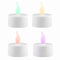 MiniSun - Set of 4 - Battery Operated Colour Changing LED Flameless Tealights