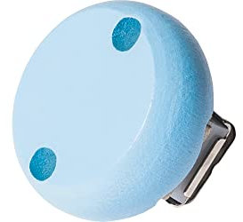 KNORR prandell Holzclip pastellblau 30mm