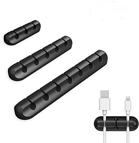 Cable Clips Cord Management Organizer | Adhesive Hooks
