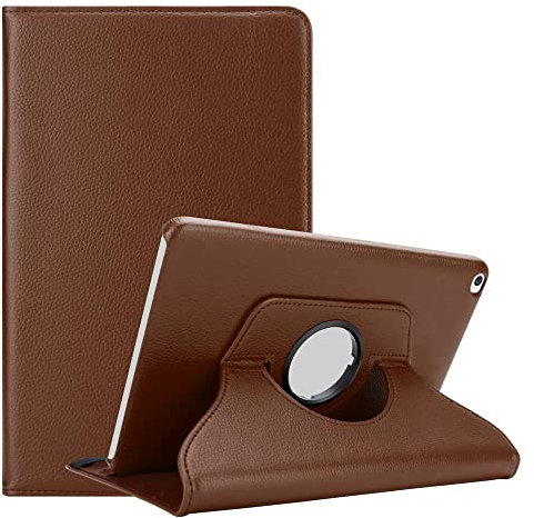 Cadorabo Custodia Tablet per Huawei MediaPad T1 10 (10.0 Zoll) in BRUNO FUNGO – Copertura Protettiva in Stile Libro SENZA Auto Wake Up con Funzione Stand e Cerniera Elastico