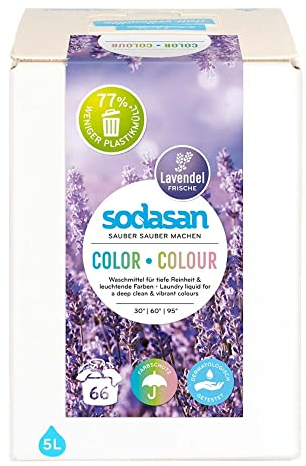 Sodasan Bio Color Lavendel Waschmittel 5L BIB (2 x 5 l)