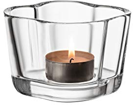 Iittala Alvar Aalto collection Windlicht, Glas, klar, 60mm