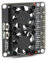 Ventilateur de refroidissement pour , carte d'extension de dissipateur de chaleur LED Double ventilateurs à faible bruit Facile à installer Convient pour 4B/3B +/3B Ventilateu