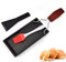 Cabilock 3 Pcs Poêle à Fondre en Bois Poignée Raclette Comal Barbecue Pan Antiadhésif Steak Plaque de Cuisson avec Grattoir Et Brosse pour La Maison Cuisine en Plein Air