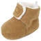MASOCIO Stivali da Neve Neonato Stivaletti Invernali Neonata Inverno Scarpine Scarpe Primi Passi Bimbo Pantofole Babbucce Bambino Cachi Taglia 20 12-18 Mesi