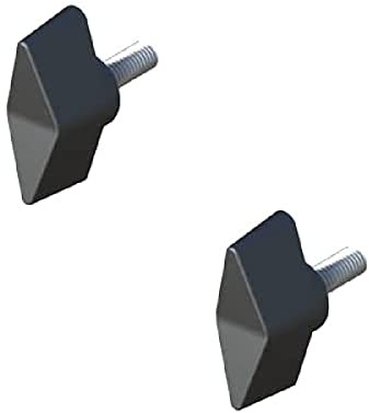 Vite a Testa a Farfalla, Maniglia che Blocca la Barella, M4 x 18, Lotto di 2