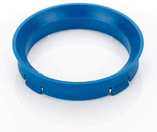 LST 4x Zentrierringe Distanzringe Blau für Alufelgen Ø 57,1 mm - Ø 66,6 mm