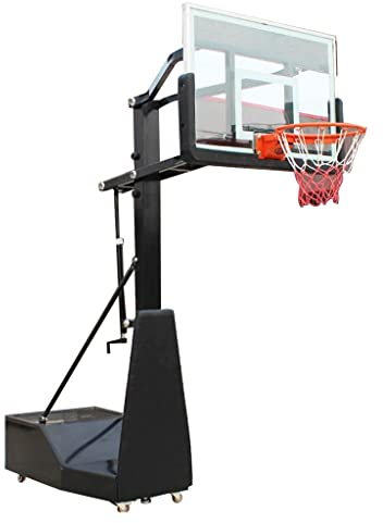 Basketballkörbe Kinder Tragbarer, Anhebbarer Basketballkorb Mit Rädern, Mobile Dunk-Spielgeräte Für Erwachsene Und Jugendliche, Rückwand Aus Aluminiumlegierung Und Stahlrahmen