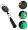 Einziehbarer Sharpie Carpenter Pencil Highlighter Badge Pen Reel Pull Holder mit Nylon Rope Chain Lanyard für Krankenschwestern Kinder, 2 Pack