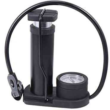 Levemolo Fahrrad Luftpumpe Standpumpe Mini Inflator Fußaktiviert Kompatibel Mit Us Französischen Ventilen Für Reisen Und Freizeit