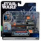 Bizak Star Wars 62610040 Micro Galaxy Squadron PoE Dameron T-70 X-Wing Véhicule de 12 cm avec Deux Figurines PoE Dameron et BB8