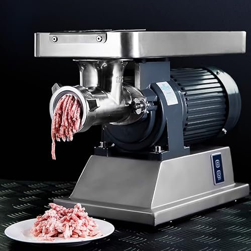 Picadora De Carne Eléctrica Congelada, Picadora De Carne Portátil De Acero Inoxidable Y Embutidora De Salchichas, Máquina Procesadora De Verduras Y Carne Congelada, para Cocina, Re