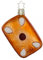 Inge-Glas Lebkuchen, 8.5 cm - Weihnachtsdekoration, Christbaumschmuck, Glas, Metall, Weihnachten