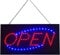 Bright LED Neon Open Sign – Decorative Flashing Light-Up Open Signs for Business Shop Window, Business, Bars, Restaurants, Wall Decor – Hang Display Light Shop Open Sign
