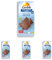 Gerblé Sans Sucres Ajoutés, Tablette de chocolat noir, Source de fibres, 80 g, 187509, 1 Unité (Lot de 4)