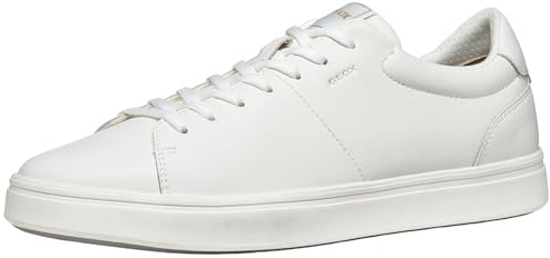 Geox Herren U Baltmoore D Sneaker | Urbaner Herren-Sneaker aus Leder mit atmungsaktiver Geox-Technologie für trockenen Komfort den ganzen Tag.