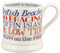 Emma Bridgewater Red & Blue Toast Seaside 1/2 Pint Mug